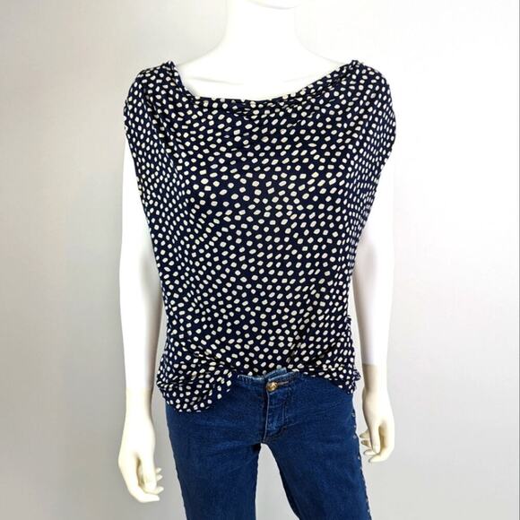 Polka Dot Blouse M - Picture 1 of 6
